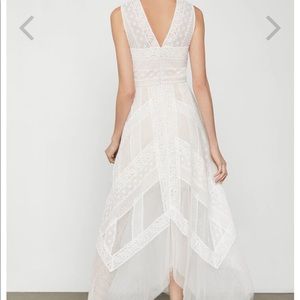 Andi Lace Dress - Off White - BCBG MazAzria